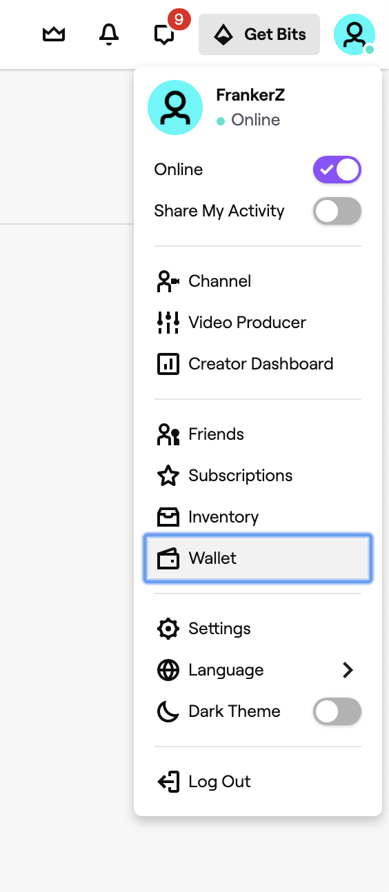 خرید گیفت کارت توییچ