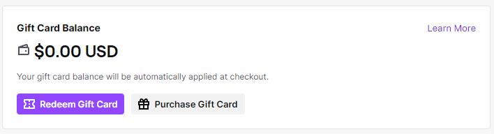 خرید گیفت کارت توییچ