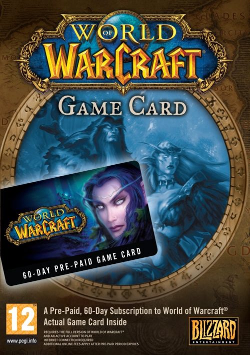 خرید گیفت کارت ورلد آف وارکرافت اروپا World of Warcraft