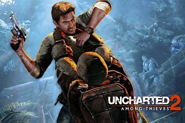 ۱۰ بازی برتر کنسول پلی استیشن - آنچارتد ۲ در میان دزد ها uncharted 2 among thieves